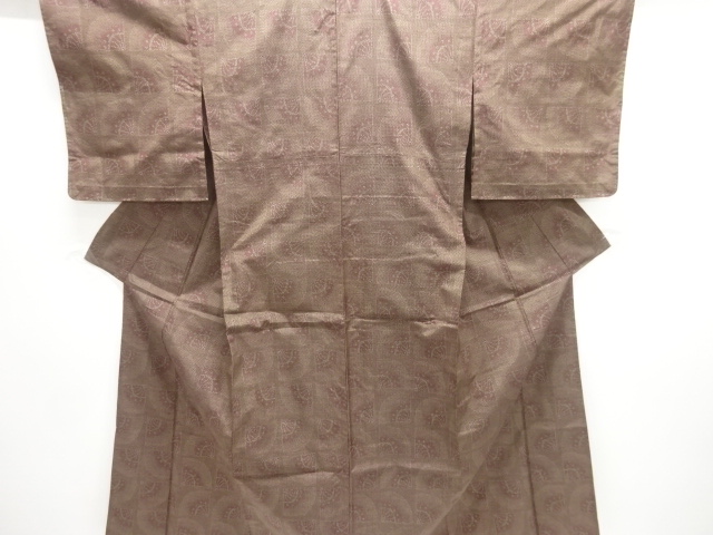 Japanese Kimono / Tsumugi Omeshi Silk